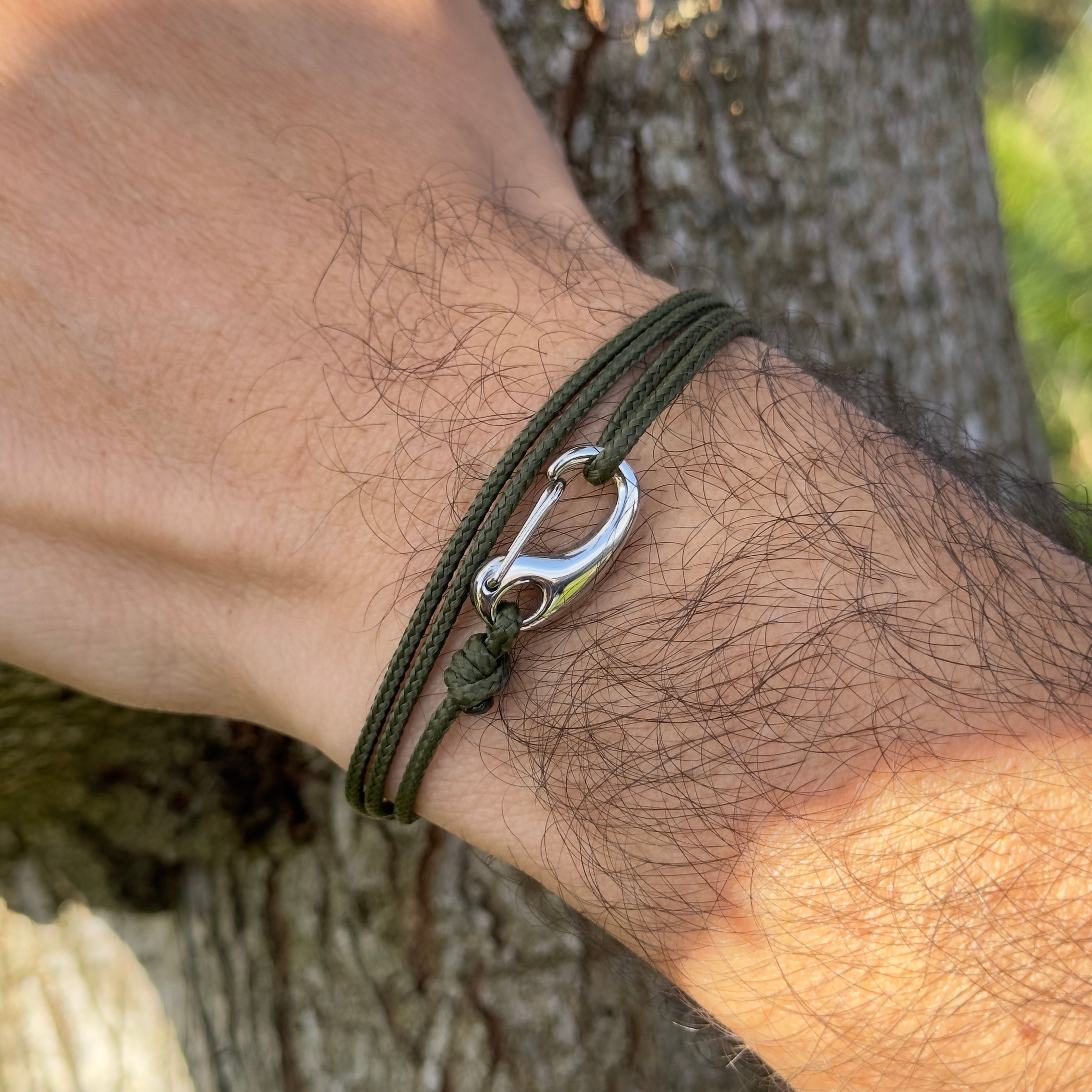 Urban Tactical Wrap Bracelet // Olive - Belman Co.
