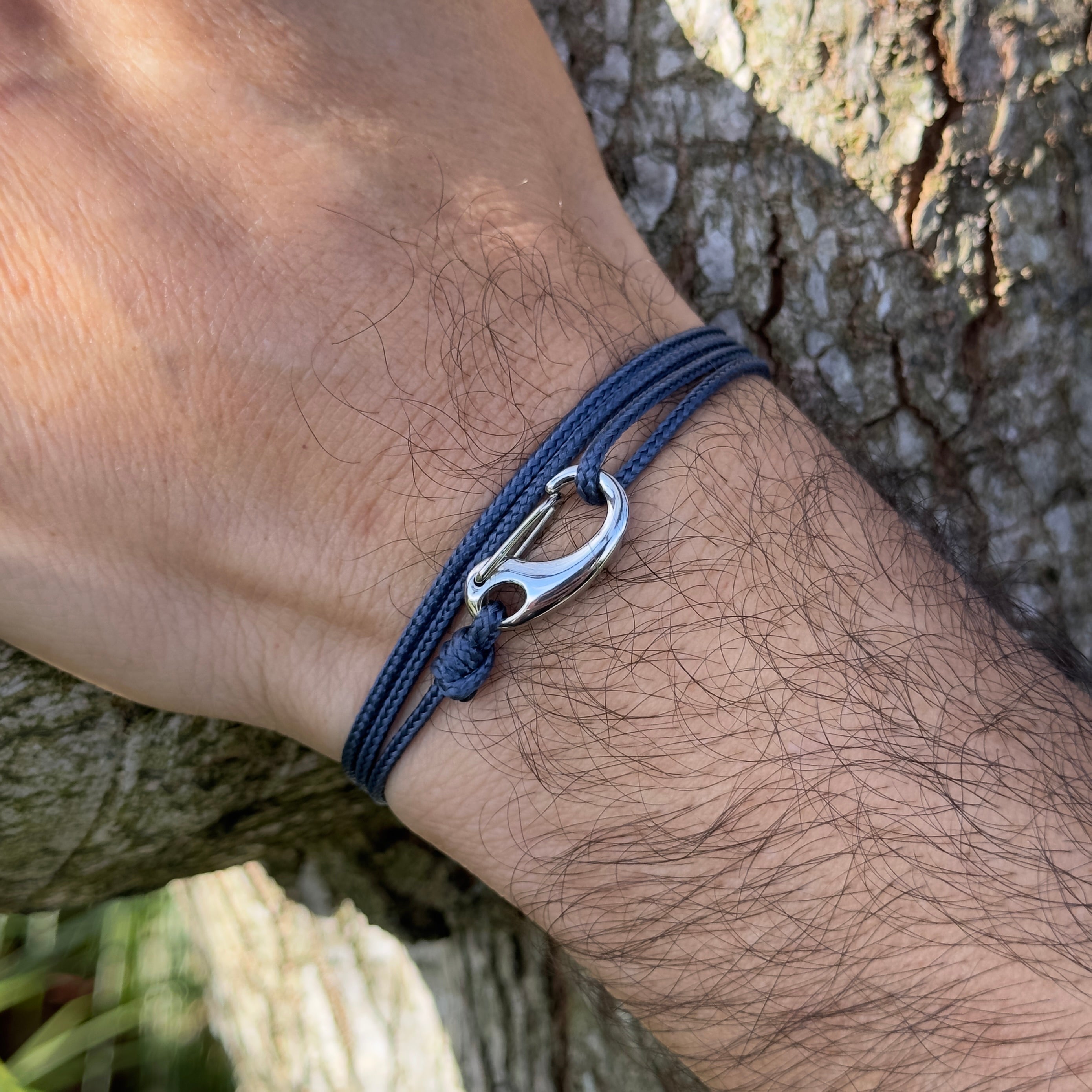 Urban Tactical Wrap Bracelet // Navy