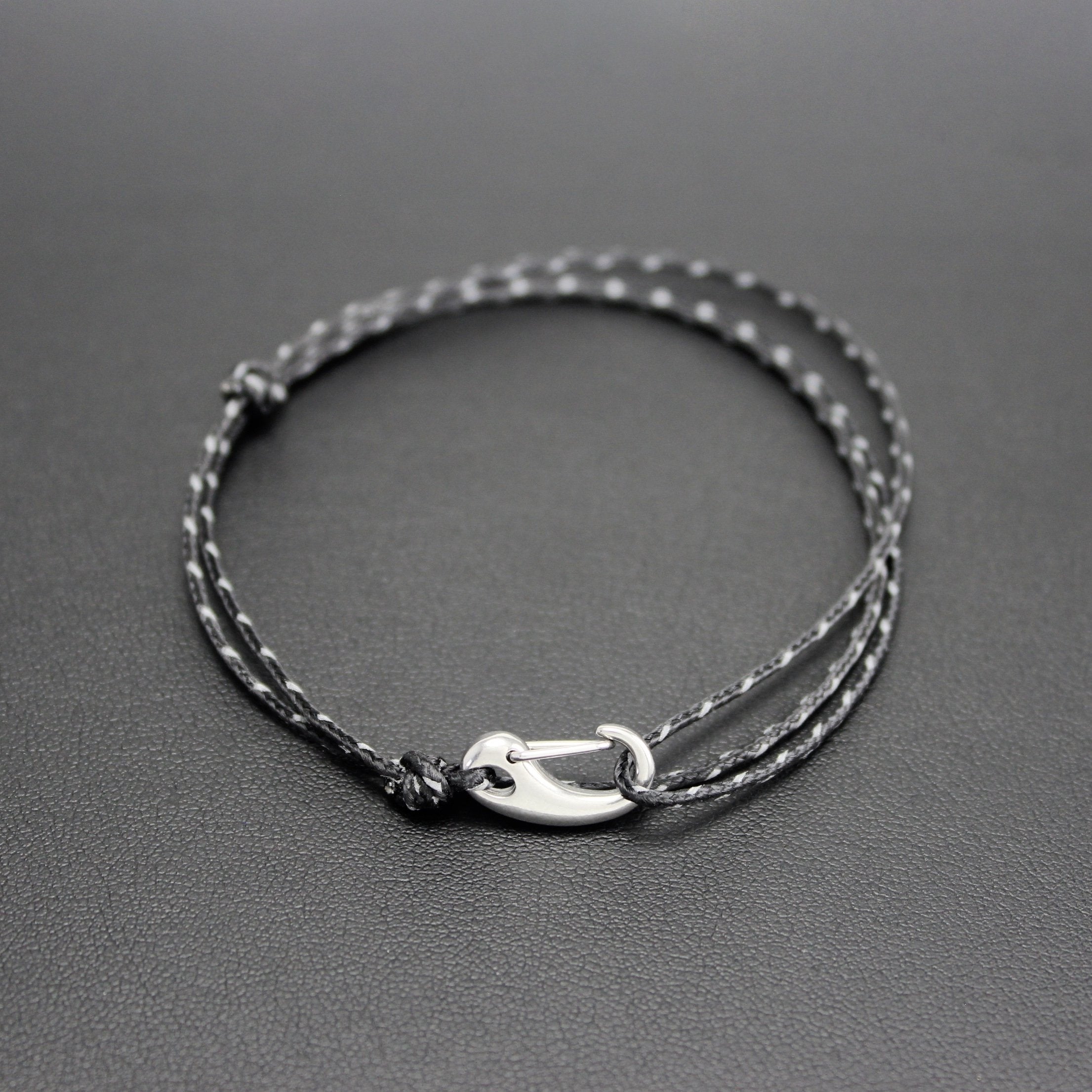 Micro Tactical Wrap Bracelet // Black Reflective - Belman Co.