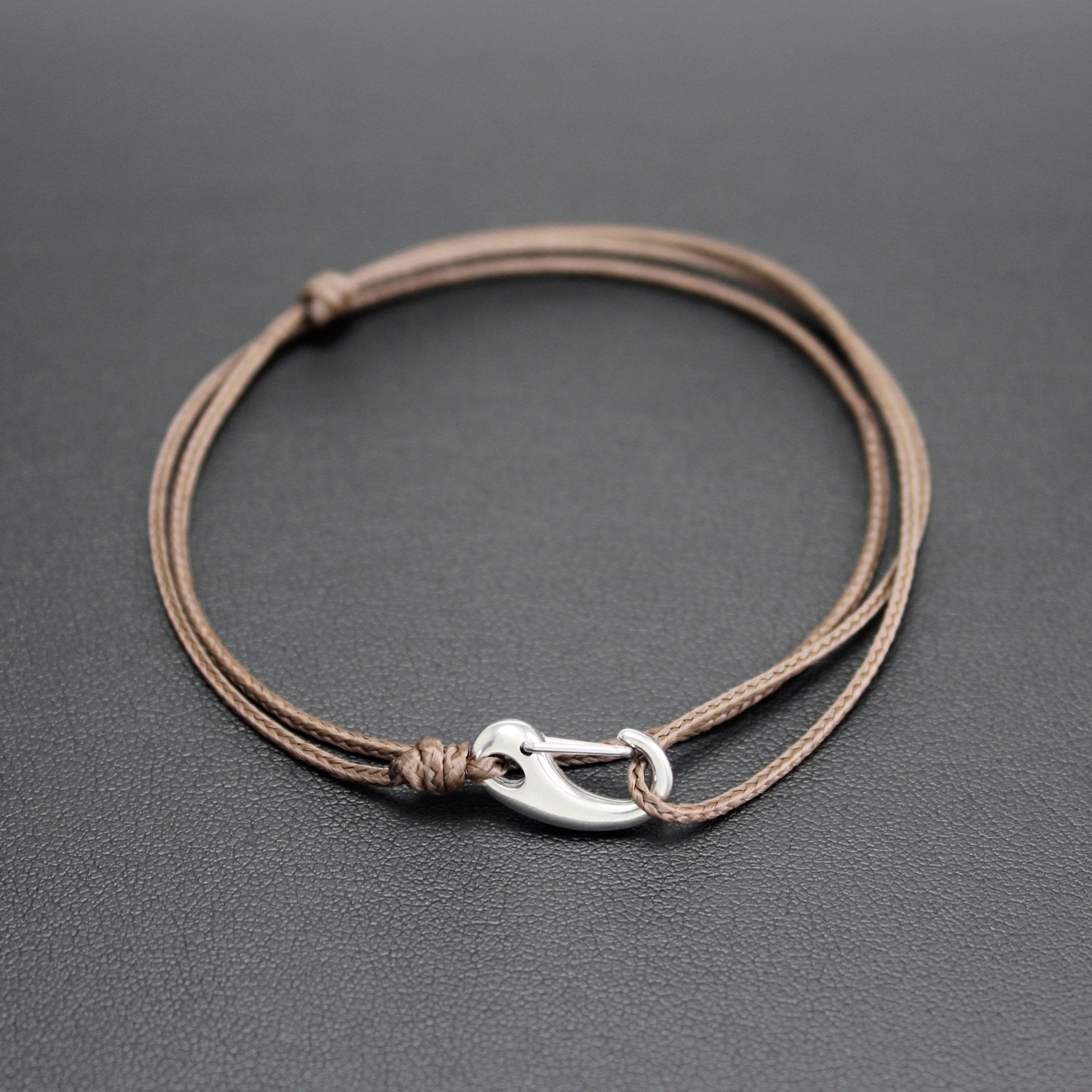 Micro Tactical Wrap Bracelet // Brown - Belman Co.