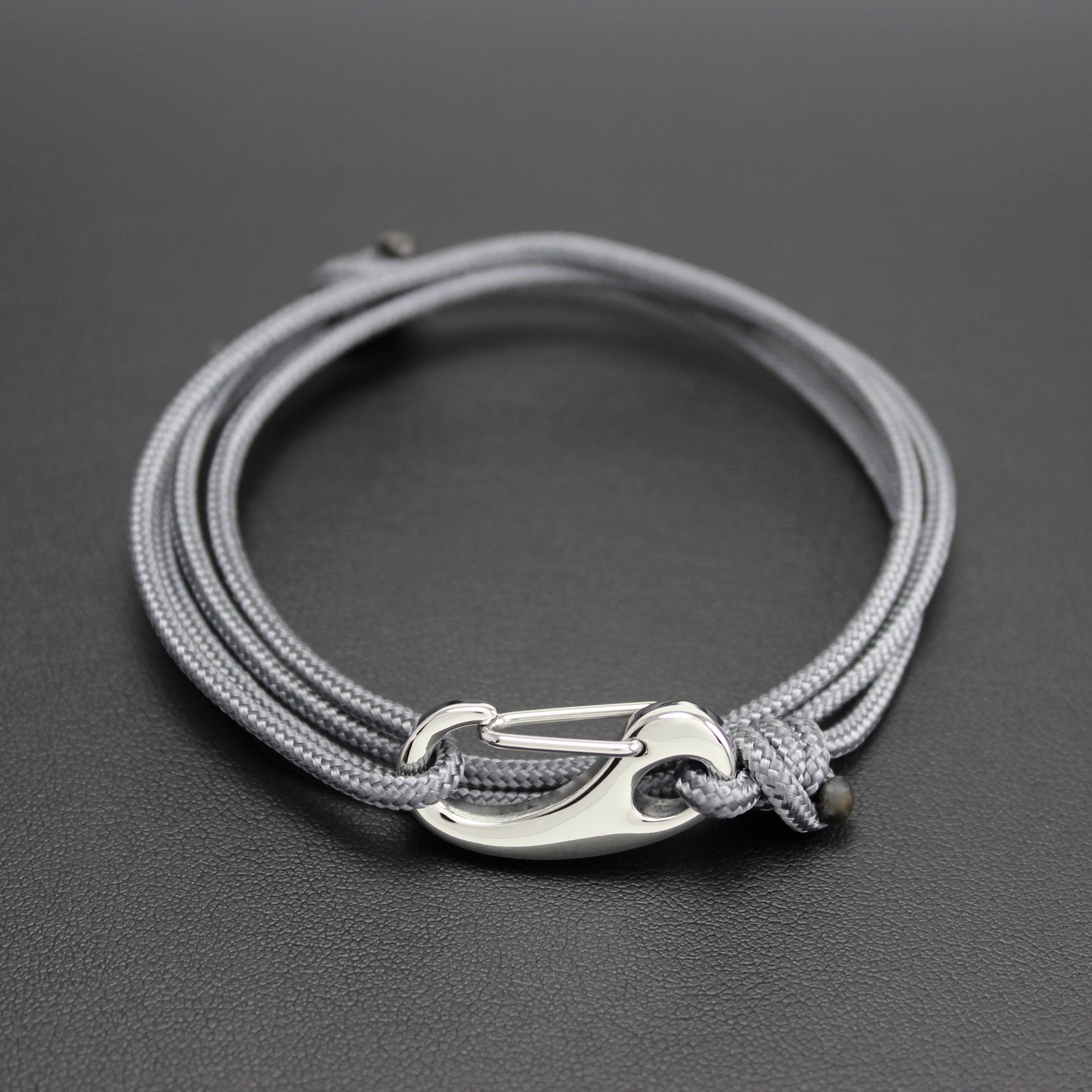 Classic Tactical Wrap Bracelet // Grey - Belman Co.