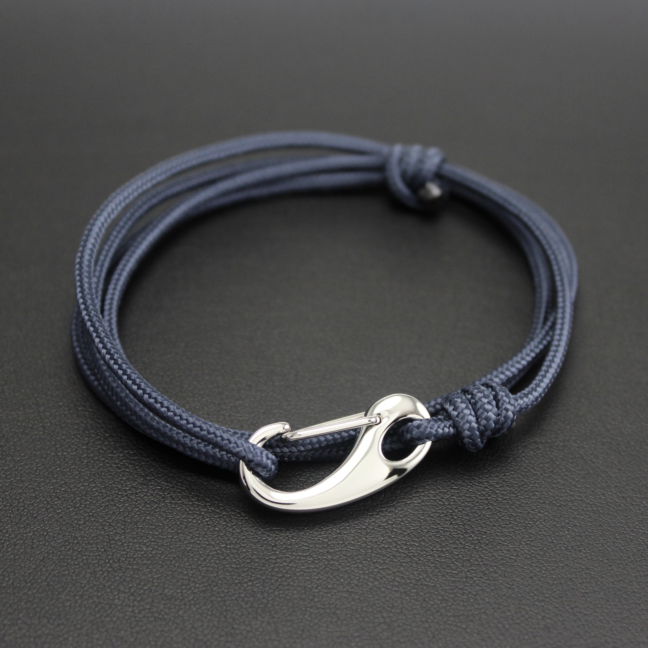Classic Tactical Wrap Bracelet // Navy - Belman Co.