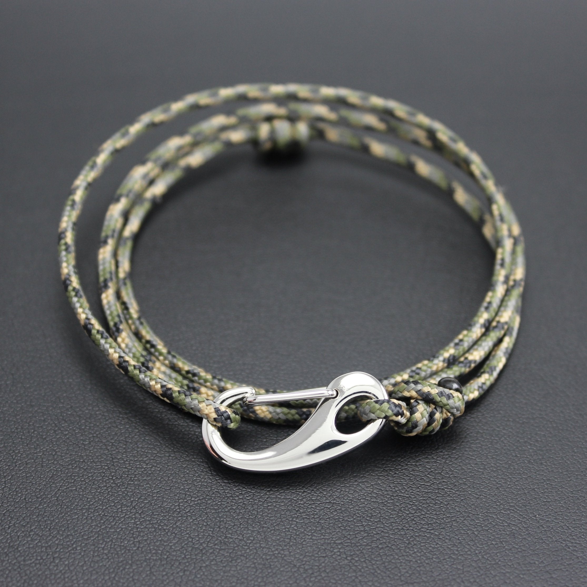 Classic Tactical Wrap Bracelet // Camo