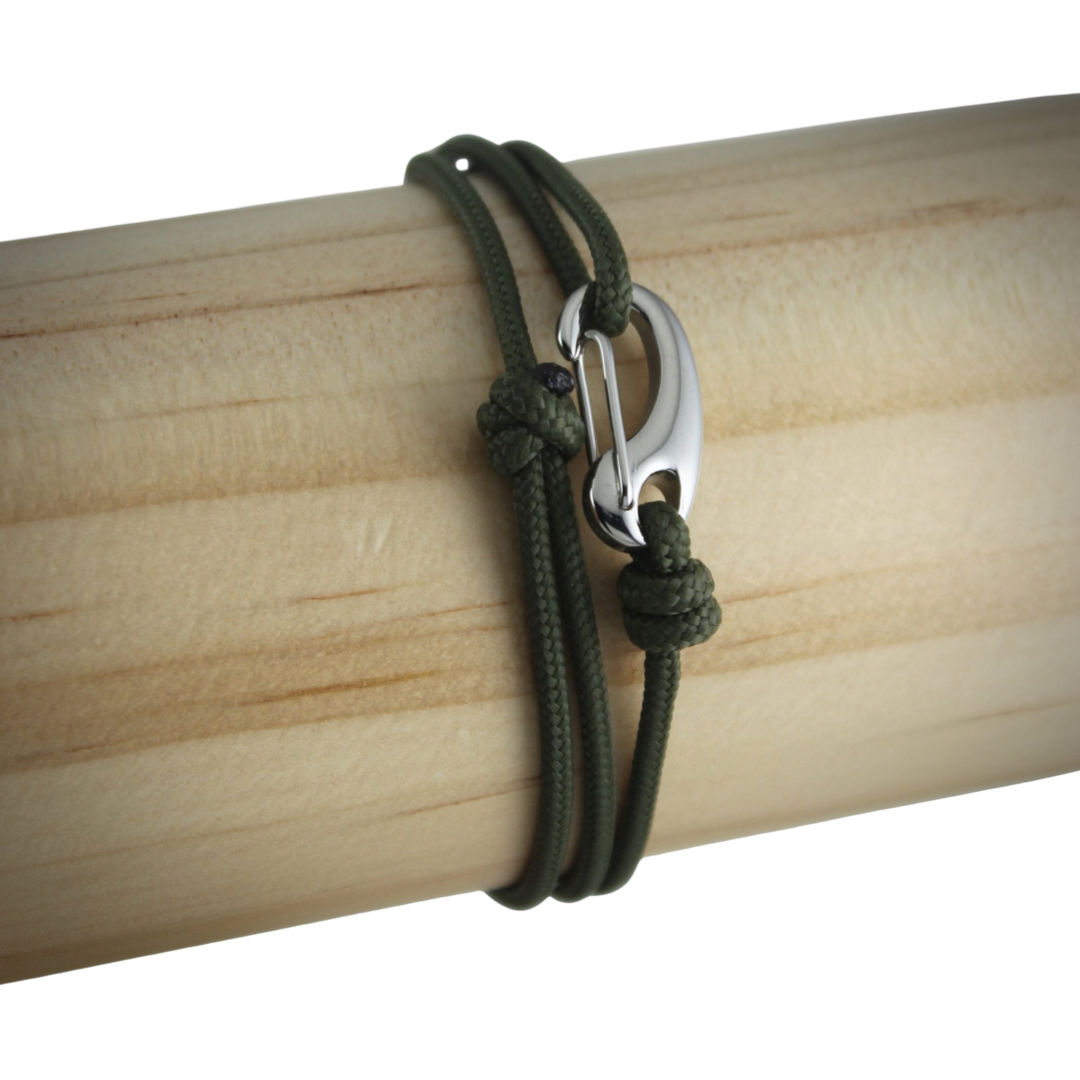 Urban Tactical Wrap Bracelet // Olive - Belman Co.