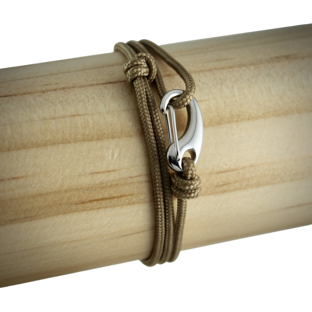 Urban Tactical Wrap Bracelet // Tan - Belman Co.