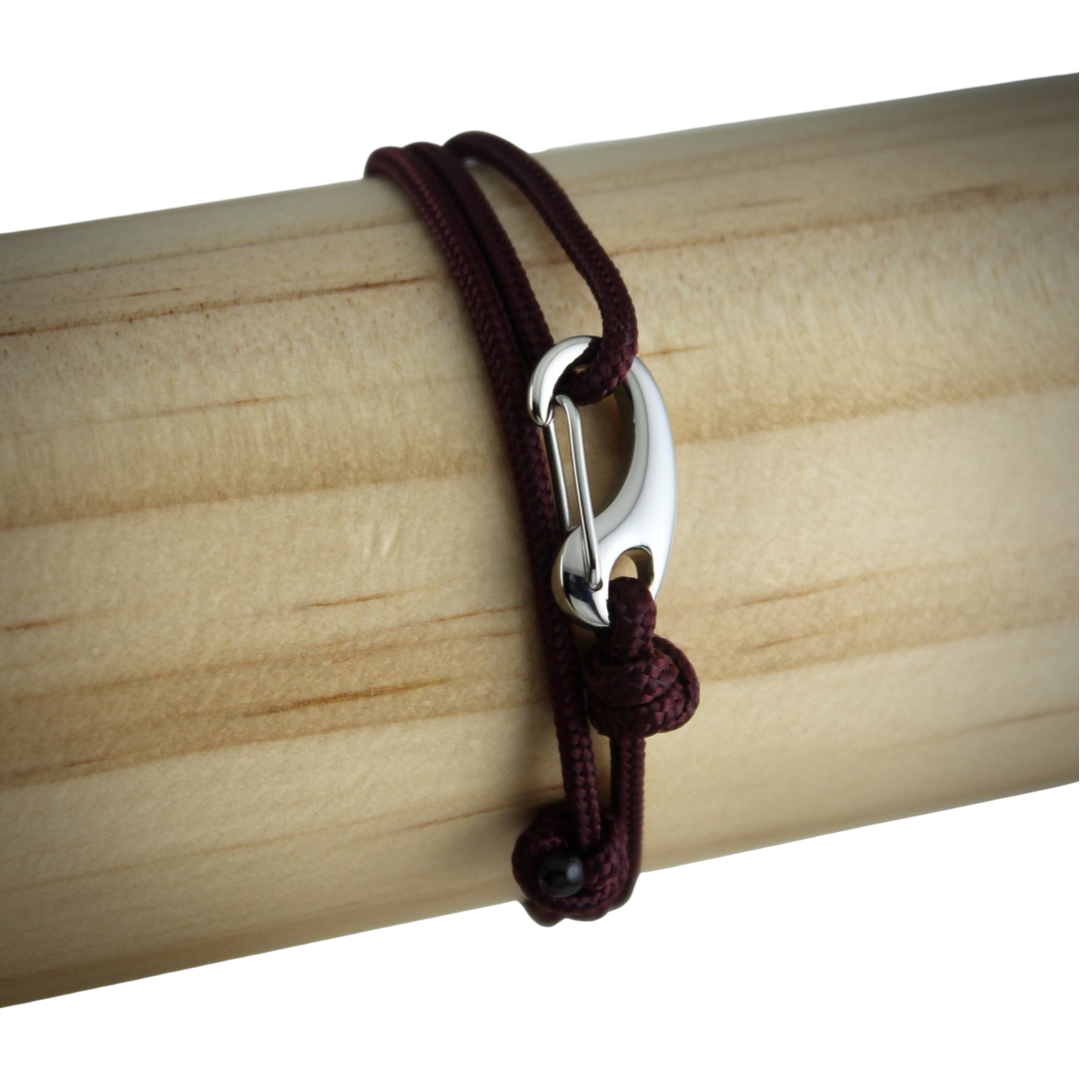 Urban Tactical Wrap Bracelet // Maroon - Belman Co.