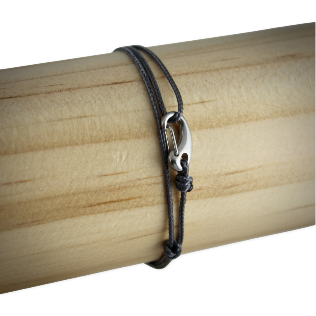 Micro Tactical Wrap Bracelet // Grey - Belman Co.