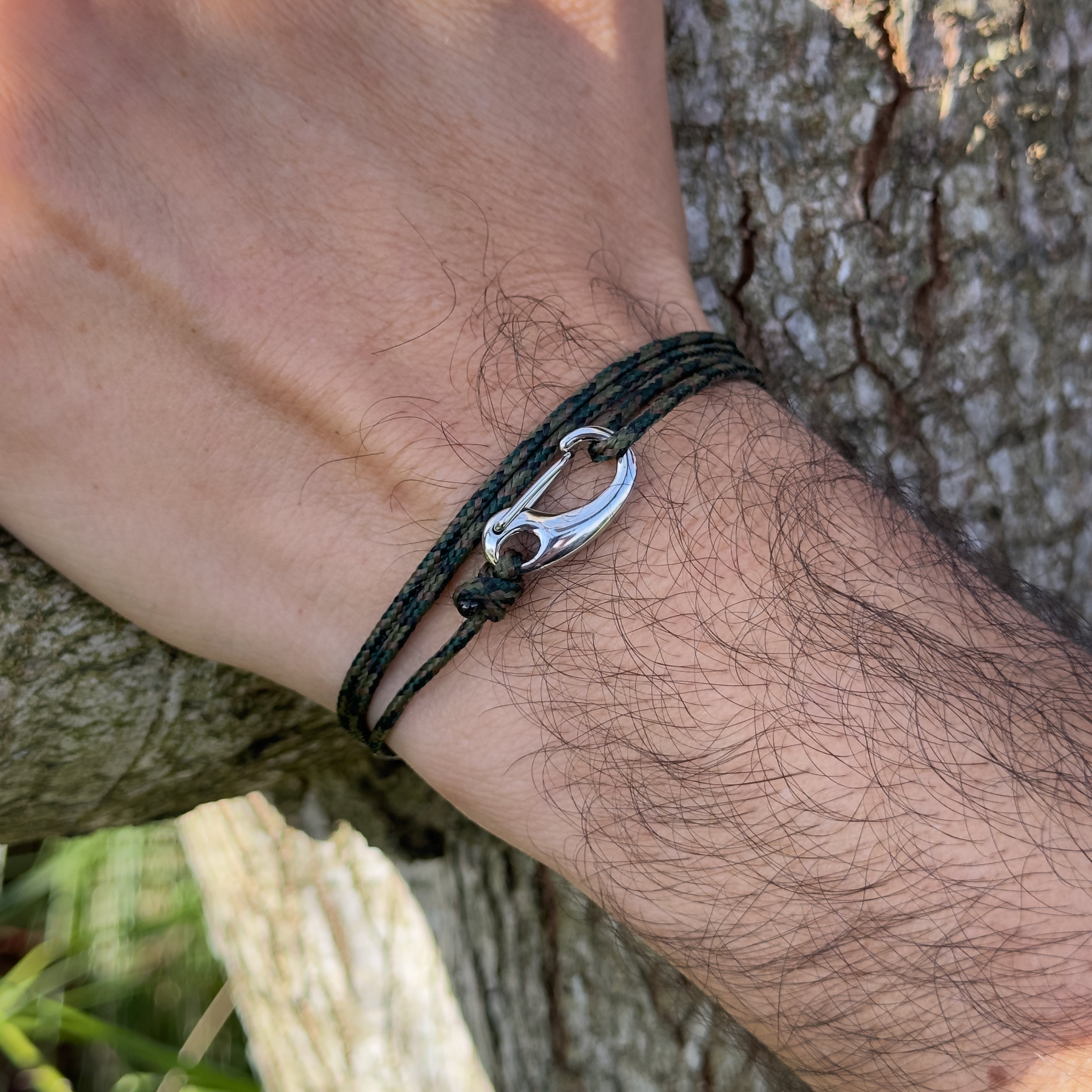 Urban Tactical Wrap Bracelet // Camo