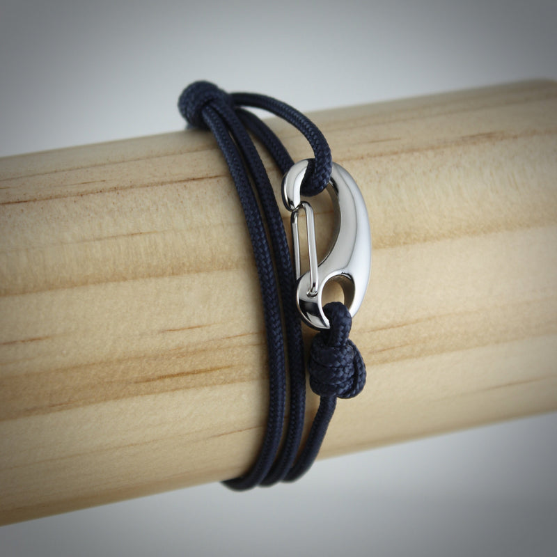 Classic Tactical Wrap Bracelet // Navy