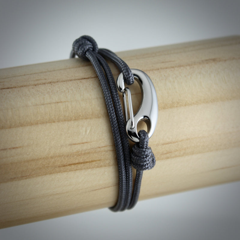 Classic Tactical Wrap Bracelet // Grey