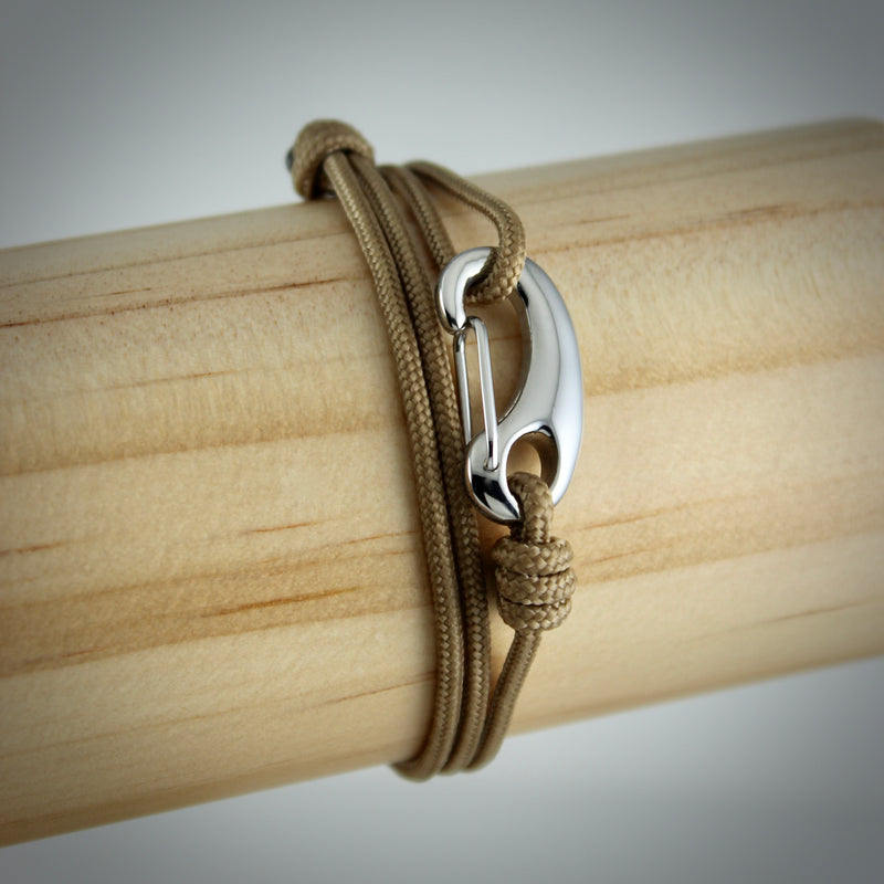 Classic Tactical Wrap Bracelet // Tan