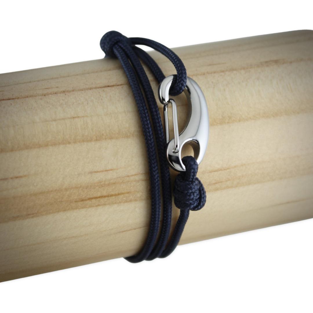 Classic Tactical Wrap Bracelet // Navy