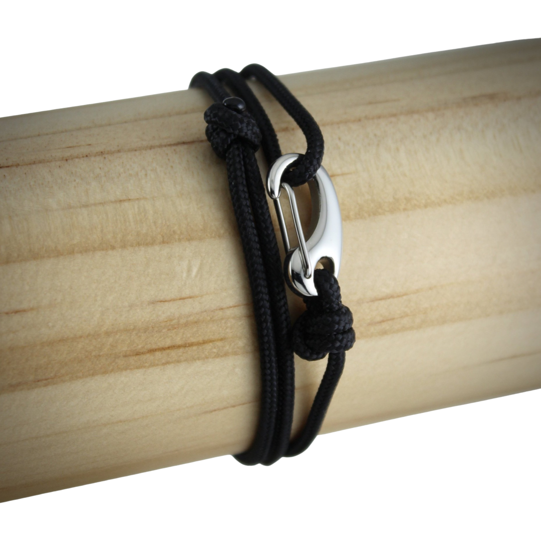 Urban Tactical Wrap Bracelet // Black - Belman Co.