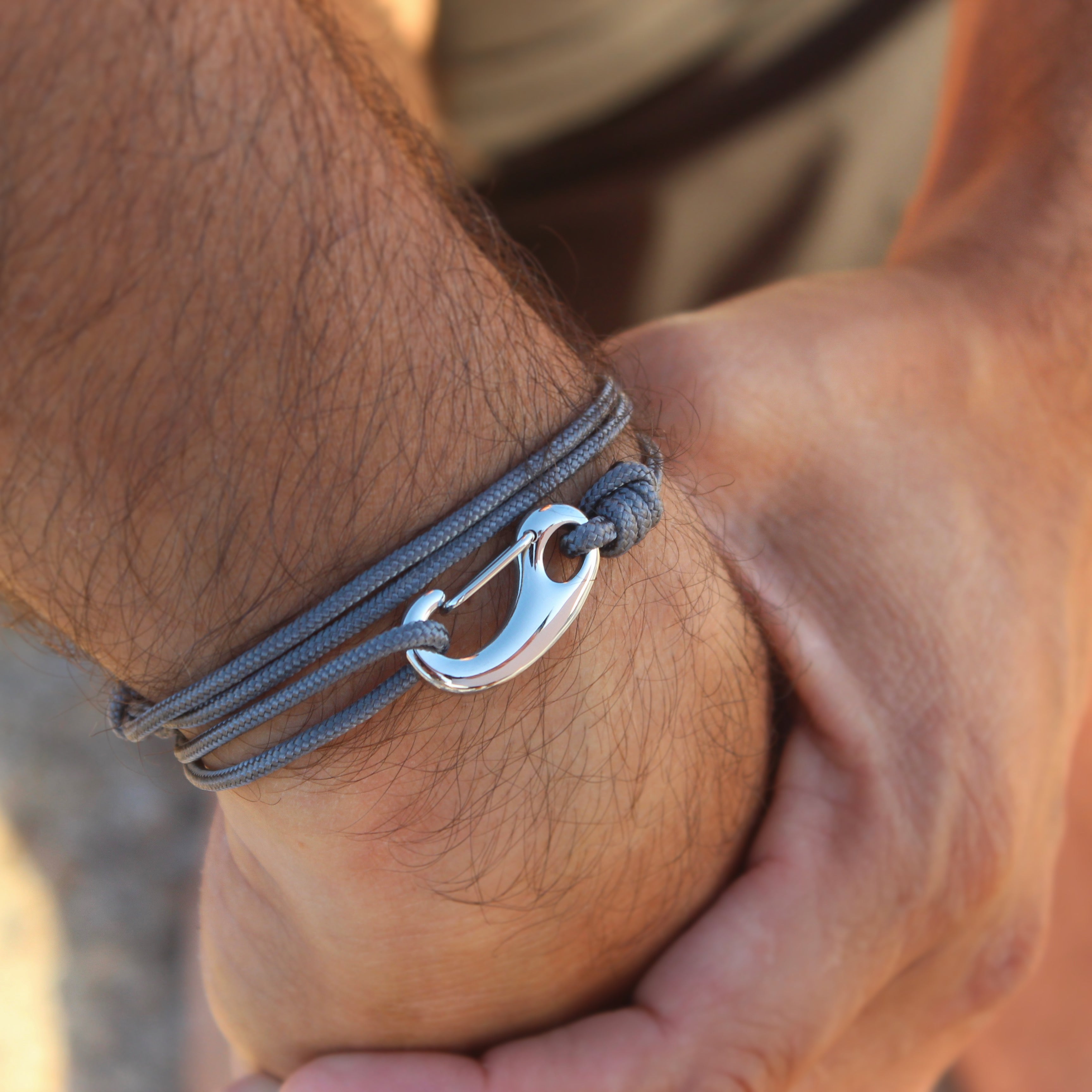 Classic Tactical Wrap Bracelet // Grey - Belman Co.