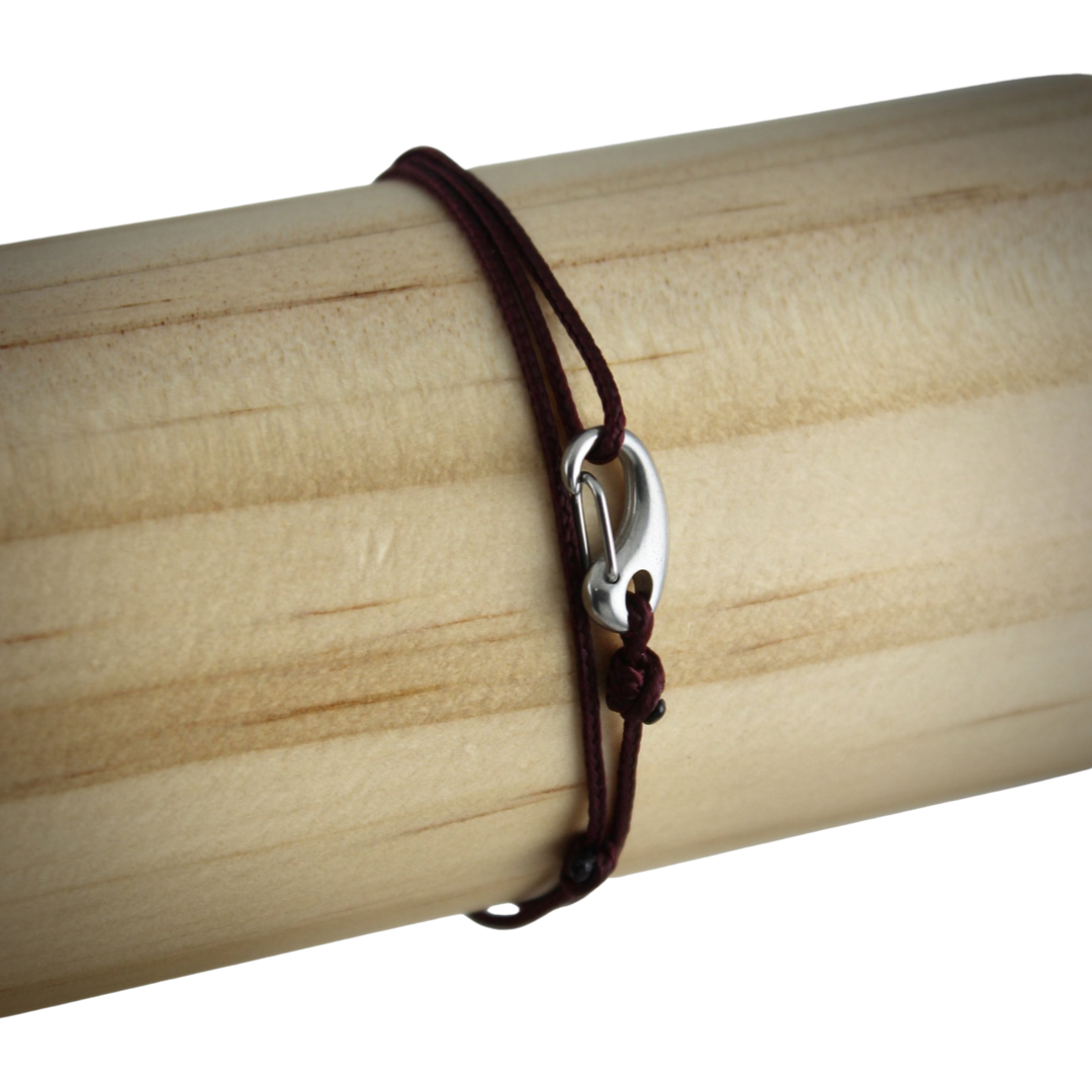 Micro Tactical Wrap Bracelet // Maroon - Belman Co.