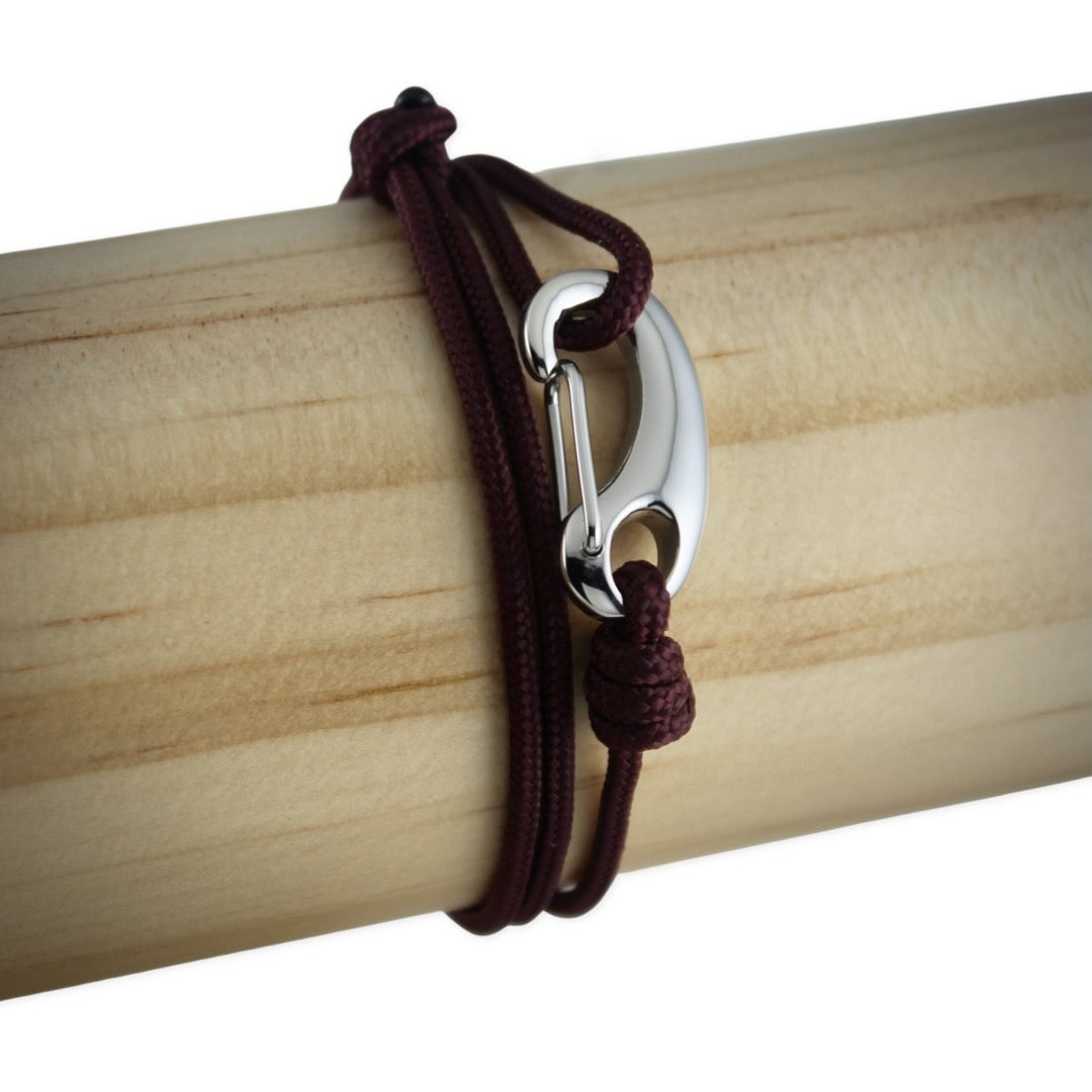 Classic Tactical Wrap Bracelet // Maroon - Belman Co.